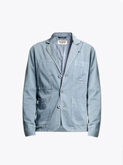 Washed Blazer - City Blue